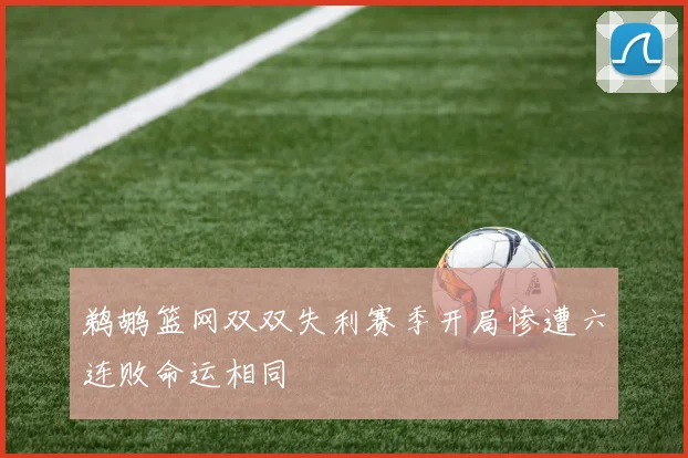 鹈鹕篮网双双失利赛季开局惨遭六连败命运相同
